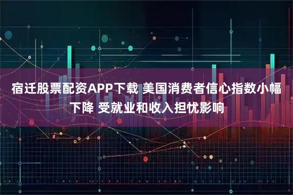 宿迁股票配资APP下载 美国消费者信心指数小幅下降 受就业和收入担忧影响